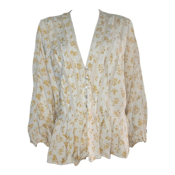 Torrid Top Womens Plus Size 00 Purple Paisley Clip Dot Open Back Boho NWT New - Picture 1 of 10